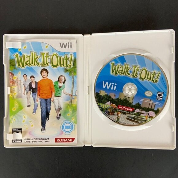 Walk It Out Exercise Game Nintendo Wii 2010 Complete in Case - Picture 3 of 3